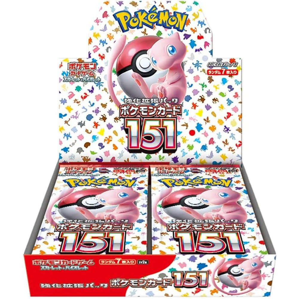 Japanese Pokemon 151 Booster Box - The Wright TCG