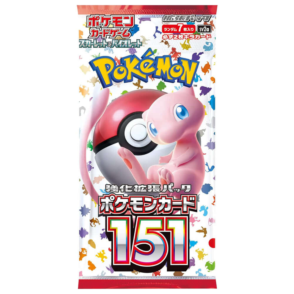 Japanese Pokemon 151 Booster Pack - The Wright TCG