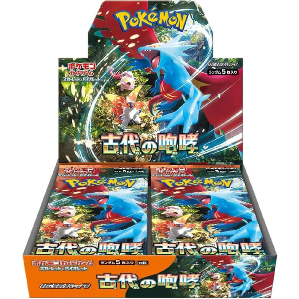 Japanese Pokemon Ancient Roar Booster Box - The Wright TCG