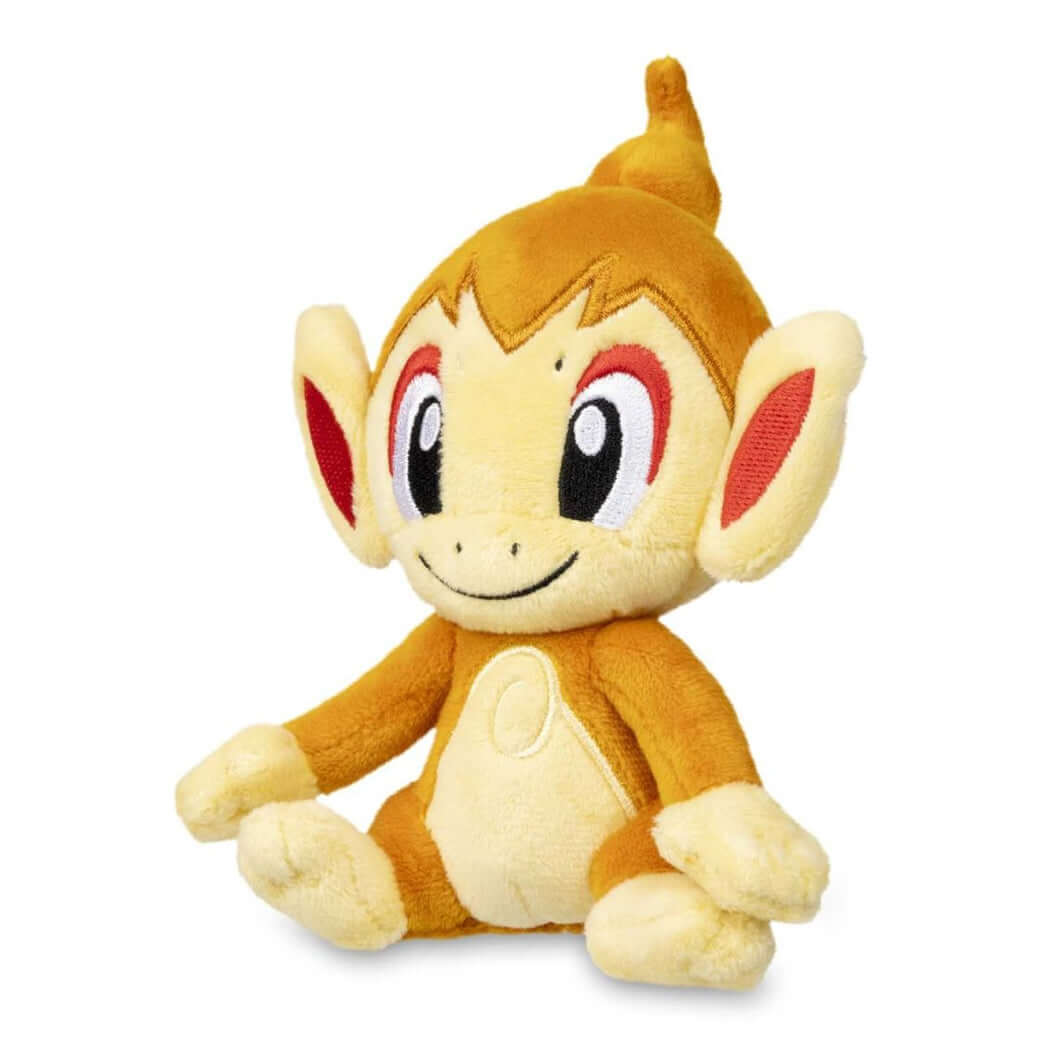 Pokemon Chimchar Sitting Cuties Plush - 6 In. - The Wright TCG