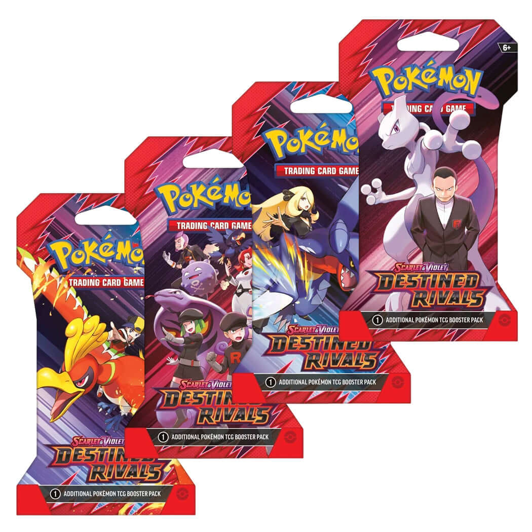Pokémon TCG: Scarlet & Violet Destined Rivals Sleeved Booster Pack - The Wright TCG