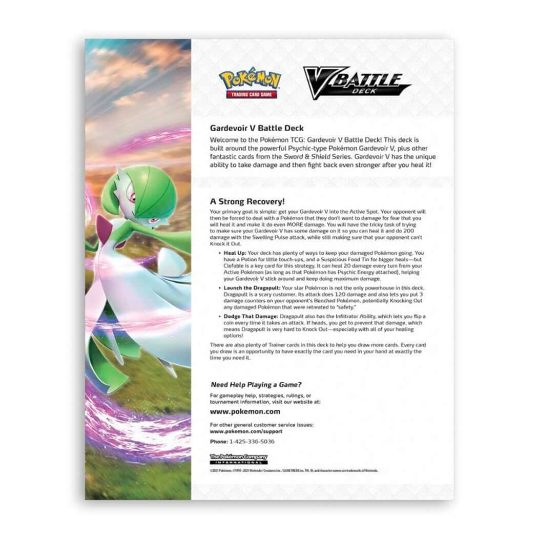 Pokémon TCG: Gardevoir V Battle Deck - The Wright TCG
