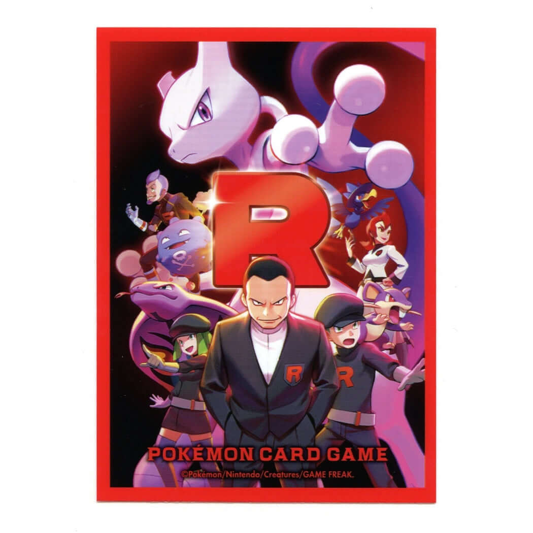 Pokémon TCG: 2025 The Glory of Team Rocket Card Sleeve - The Wright TCG