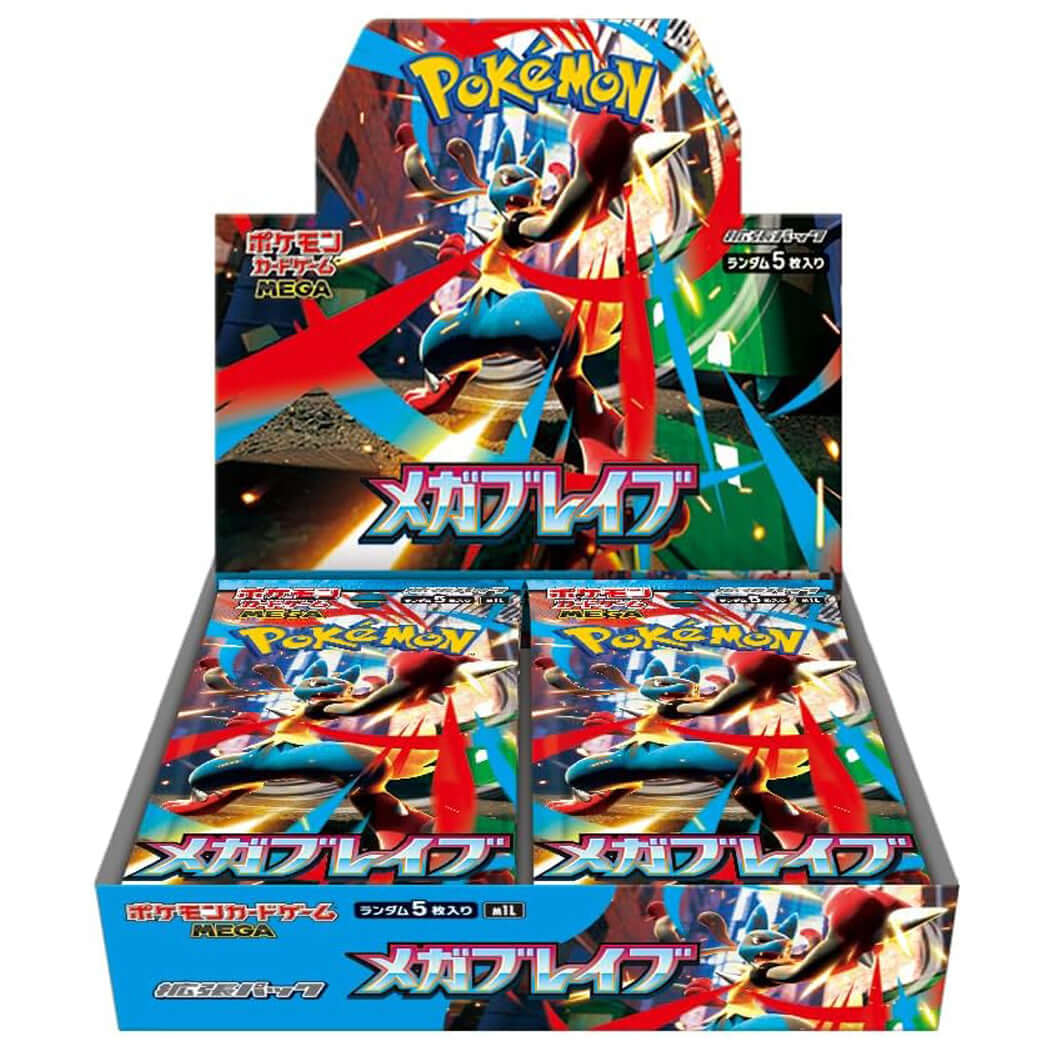Pokémon - MEGA Brave [M1L] - Booster Box - The Wright TCG