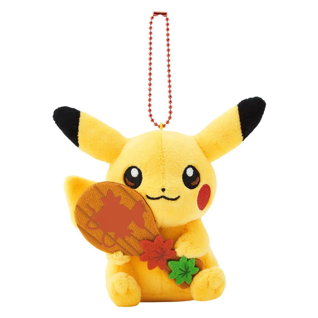 Pokémon Center Hiroshima Exclusive Pikachu Shamoji Keychain Plush