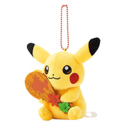 Pokémon Center Hiroshima Exclusive Pikachu Shamoji Keychain Plush