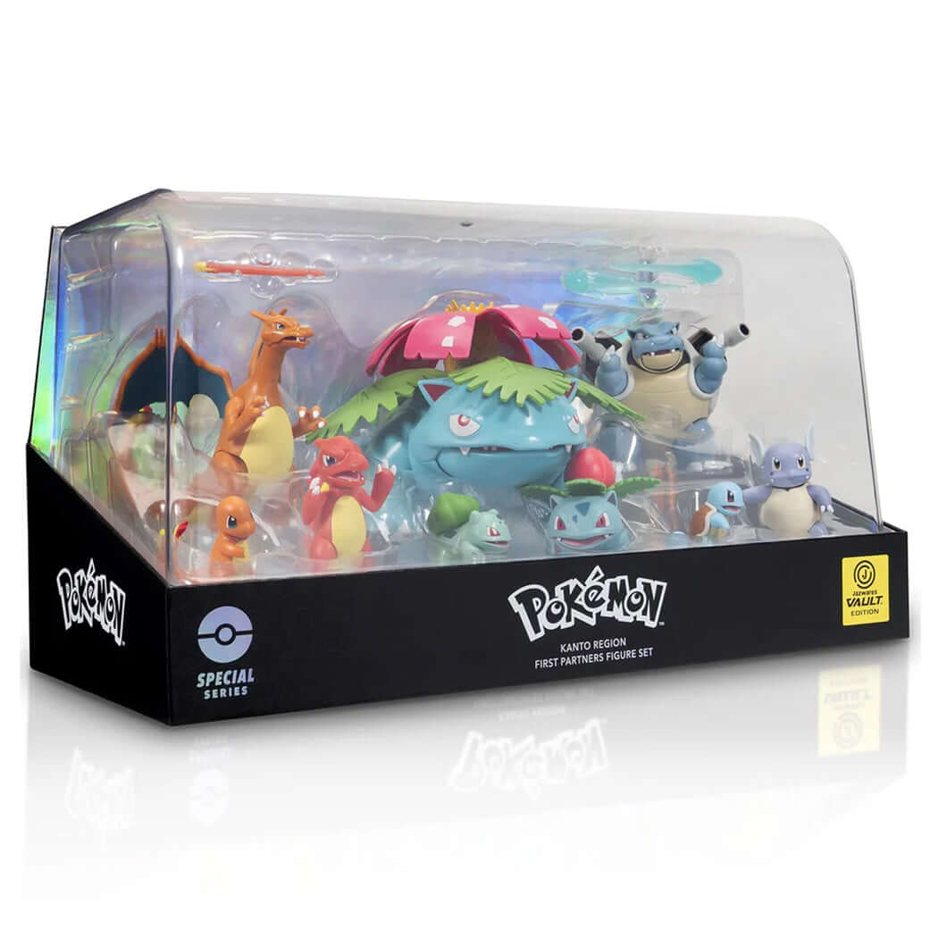 Pokémon Jazwares Special Series Kanto Region First Partners Figure Set - The Wright TCG