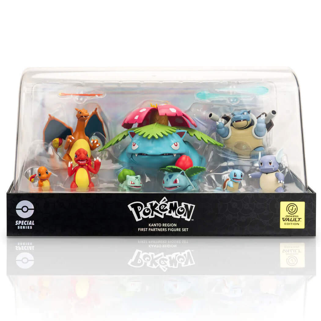 Pokémon Jazwares Special Series Kanto Region First Partners Figure Set - The Wright TCG