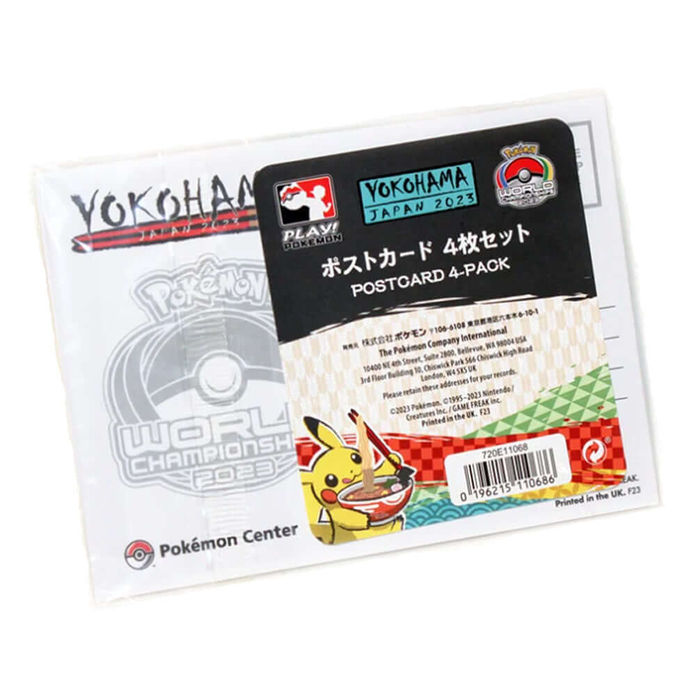 Pokemon 2023 Yokohama Postcard set - The Wright TCG