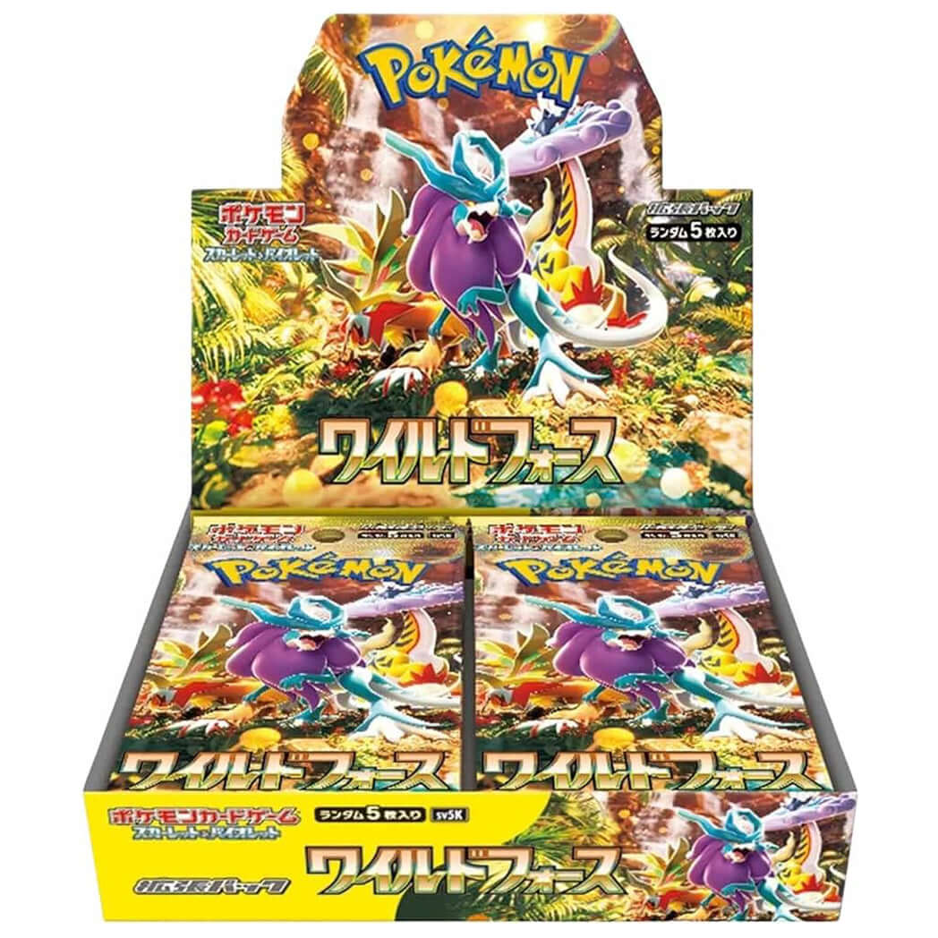 Pokemon - Wild Force [SV5K] - Booster Box - The Wright TCG