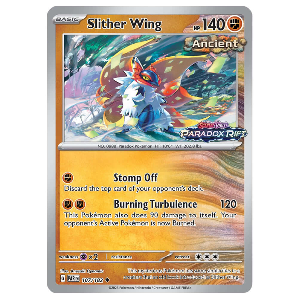 Slither Wing - 107/182 - Paradox Rift Best Buy Promo Card - The Wright TCG