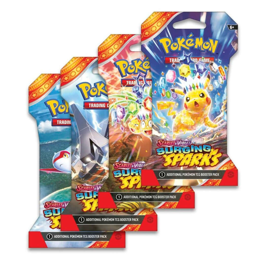 Pokémon TCG: Scarlet & Violet Surging Sparks Sleeved Booster Pack - The Wright TCG