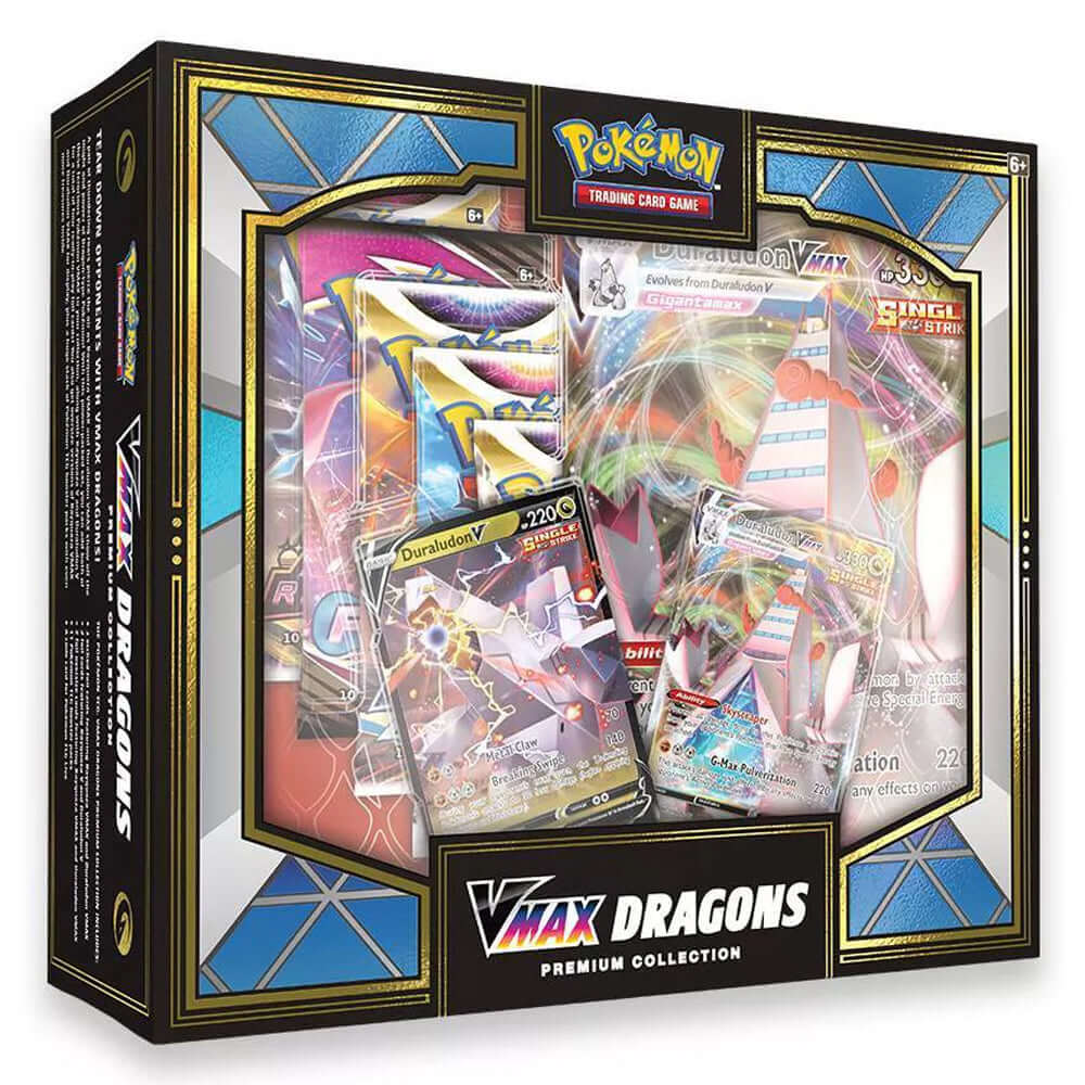 Pokemon TCG: VMAX Dragons Premium Collection Duraludon - The Wright TCG