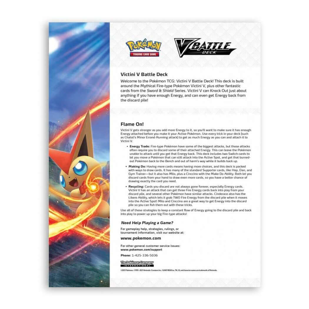Pokémon TCG: Victini V Battle Deck - The Wright TCG
