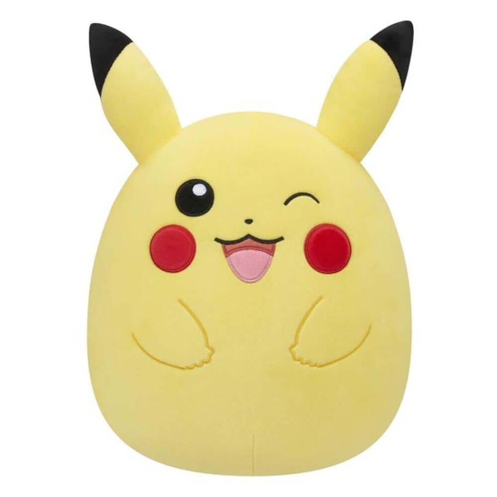 Winking Pikachu Squishmallow Pokemon Center Exclusive - The Wright TCG